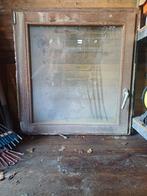 Châssis meranti double vitrage ouvrant oscillo-battant, Double vitrage, Fenêtre de façade ou Vitre, Enlèvement, Utilisé