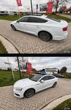 Audi A5 Sportback 2017 – Automaat – Leder, Auto's, 4 deurs, Zwart, Wit, Leder