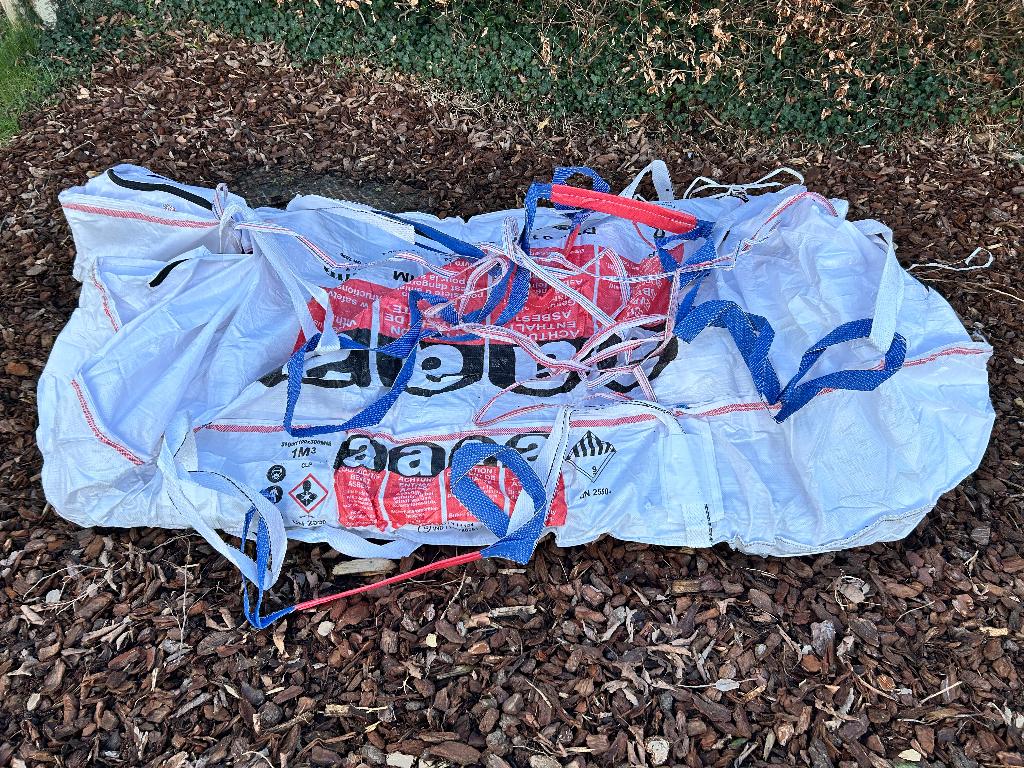 Asbestzak met ophaling, Doe-het-zelf en Bouw, Ophalen, Nieuw, Overige metalen