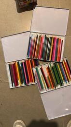 Boites crayons de couleurs, Hobby en Vrije tijd, Tekenen, Ophalen, Gebruikt