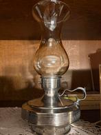 Tinnen lamp, Ophalen