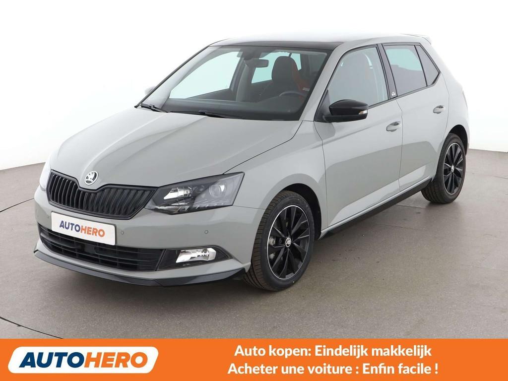 Skoda Fabia 1.2 TSI Monte Carlo (automatique), 1197 cm³, Argent ou Gris, Interruption de démarrage, 109 g/km