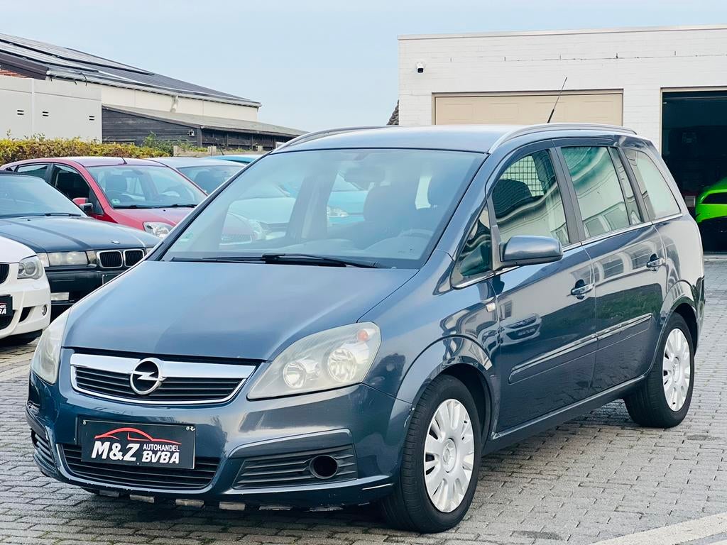 Opel Zafira 1.8i * BENZINE * AUTOMAAT * 7 Plaatsen, Auto's, Automaat, Monovolume, Bedrijf, Zafira