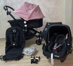 Bugaboo Cameileon 3 Black/roze pink 3-in-1 kinderwagen Set, Kinderen en Baby's, Buggy's, Babygeluk, Ophalen of Verzenden, Zo goed als nieuw