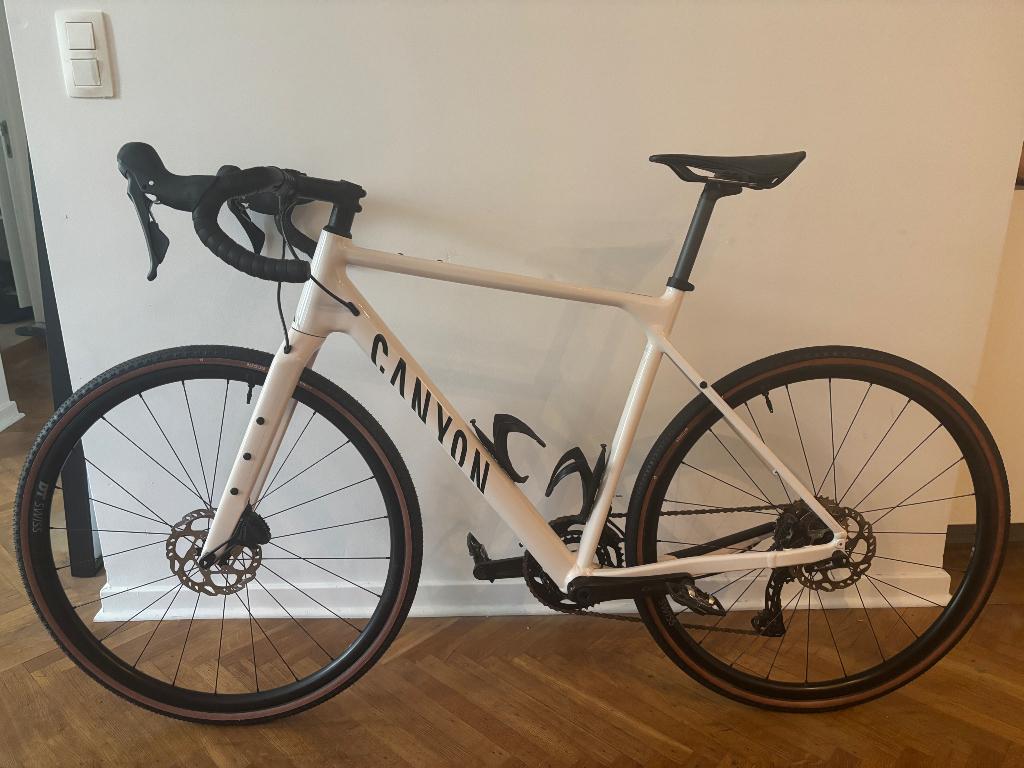 Canyon grizl 7 gravelfiets, Fietsen en Brommers, Fietsen | Racefietsen, Zo goed als nieuw, Heren, Overige merken, 10 tot 15 versnellingen