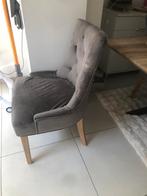 6 Chaise style baroque , couleur taupe ., Maison & Meubles, Enlèvement, Comme neuf, Bois