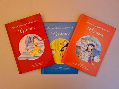 De mooiste sprookjes van Grimm (deel 1-3), Livres, Livres pour enfants | Jeunesse | Moins de 10 ans, Neuf, Contes (de fées), Enlèvement ou Envoi