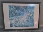 ingekaderde retrospective poster Claude Monet, Antiek en Kunst, Ophalen