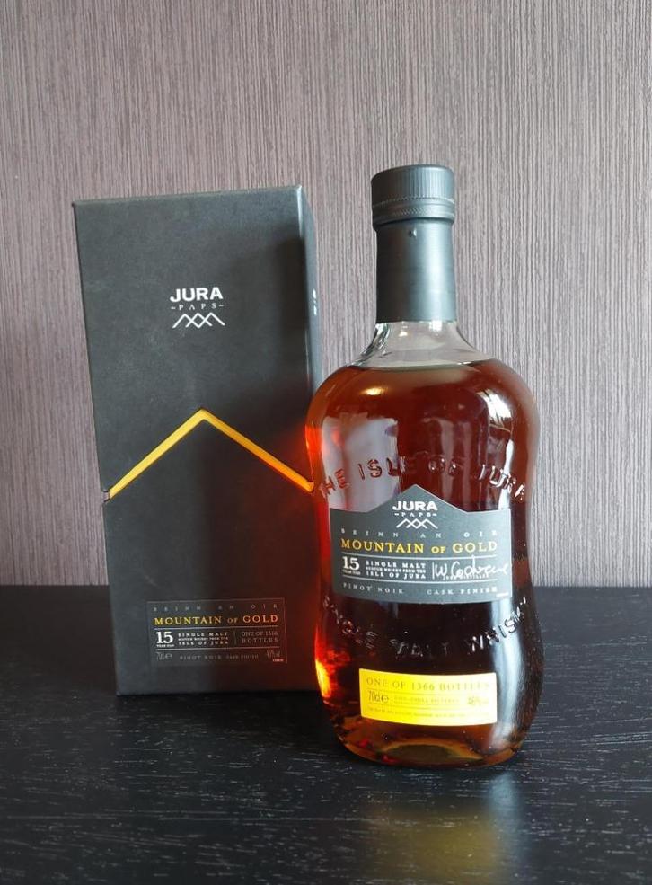 ISLE of JURA Mountain of Gold, Verzamelen, Wijnen, Zo goed als nieuw, Ophalen