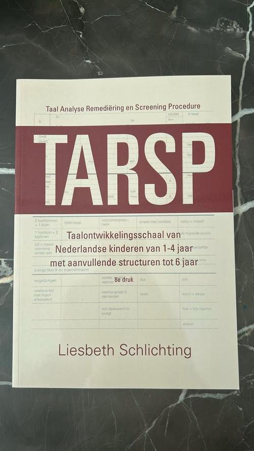TARSP - Taal Analyse Remediëring en Screening Procedure, Boeken, Wetenschap, Nieuw, Ophalen of Verzenden