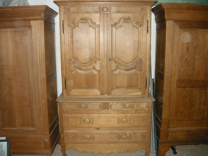 LOT DE MEUBLES EN CHENE, Maison & Meubles, Armoires | Buffets, Utilisé, Enlèvement