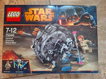 Lego General Grievous' Wheel Bike 75040, Enlèvement ou Envoi, Comme neuf, Ensemble complet, Lego