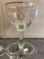 Westmalle bierglas (nr 58): emaille, geslepen en gouden rand, Verzamelen, Biermerken, Ophalen of Verzenden, Zo goed als nieuw