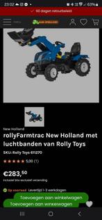 Tractor met 2 karren als nieuw geen 2 x mee gereden, Ophalen, Zo goed als nieuw