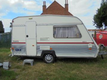 mooie caravan beyerland 400,vast wc,rondzit,rollo-voortent- beschikbaar voor biedingen