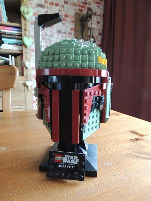 Lego Star Wars 75277 Helm Boba Fett, Collections, Star Wars, Comme neuf, Statue ou Buste, Enlèvement ou Envoi