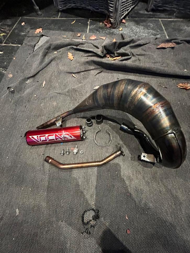 Voca uitlaat am6, Fietsen en Brommers, Brommeronderdelen | Algemeen, Zo goed als nieuw, Uitlaat, Ophalen of Verzenden