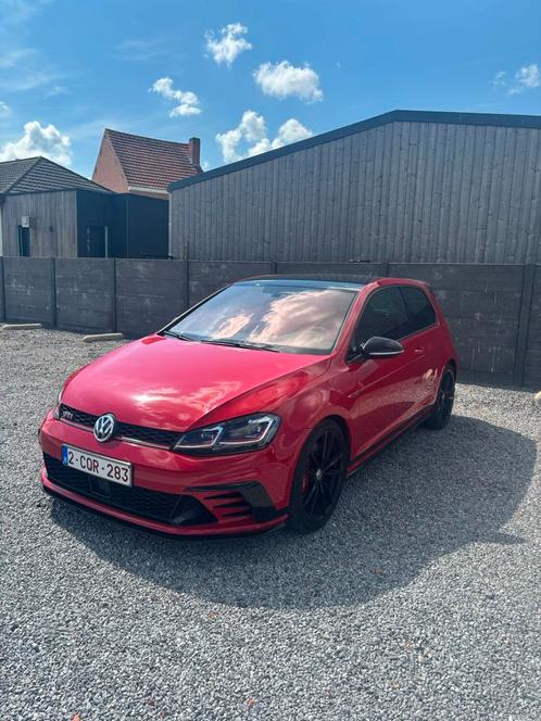 VW Golf GTI Clubsport, Auto's, Volkswagen, Particulier, Golf, Benzine, Euro 6, Overige carrosserie, 3 deurs, Automaat, Rood, Leder