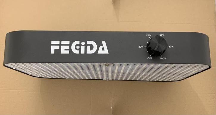 FECIDA LED ‘600W Equivalent Groeilicht + Ophang set & Timer’, Tuin en Terras, Kweekspullen, Zo goed als nieuw, Kweeklamp, Ophalen of Verzenden