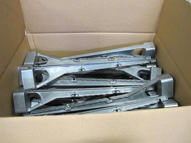 Promo! Nieuwe prikkeldraadhouder/ paalopstand aluminium, Jardin & Terrasse, Poteaux, Poutres & Planches, Neuf, Poteaux, Enlèvement