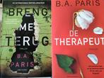 BA Paris, Boeken, Romans, Ophalen
