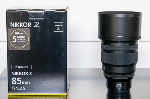 Objectif Nikon Z 85mm f1.2 S, TV, Hi-fi & Vidéo, Photo | Lentilles & Objectifs, Comme neuf, Lentille standard, Enlèvement