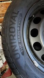 4 Winterbanden 205/55 R16 (met stalen velgen), Auto-onderdelen, Banden en Velgen, Ophalen, Gebruikt, Velg(en), 16 inch