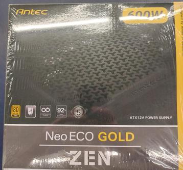 Antec neo eco gold zen 600w PC voeding beschikbaar voor biedingen