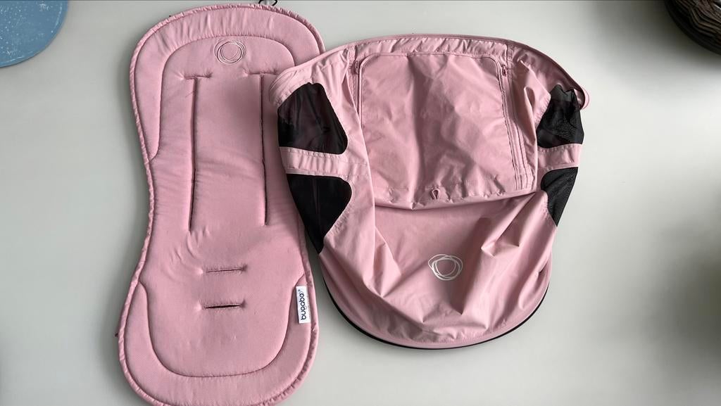 Bugaboo Fox/Lynx/Cameleon Sun Canopy + coussin respirant, Enfants & Bébés, Poussettes & Combinaisons, Utilisé, Poussette, Bugaboo