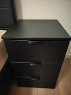 2 kwalitatieve nachtkastjes, zwart., Huis en Inrichting, Ophalen