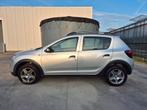 Dacia Sandero Stepway 0.9 Tce 65dkm bj 2017 Automaat Navi, Auto's, Dacia, Stof, 5 deurs, 3 cilinders, Zilver of Grijs