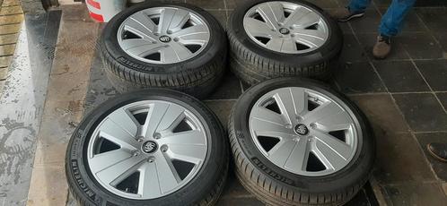Porsche Taycan 19inch originele velgen +  Michelin banden, Auto-onderdelen, Banden en Velgen, Velg(en), Winterbanden, 19 inch