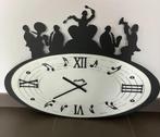 decoratieve wandklok met muzieknoten, Ophalen, Gebruikt, Analoog, Wandklok