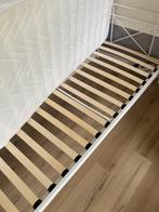 Bed-matras-bodem (wit) In goede staat 1.90 - 90, Huis en Inrichting, Slaapkamer | Matrassen en Bedbodems, Ophalen, 90 cm, Eenpersoons