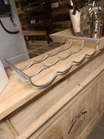 Degelijk Wijnrekje voor in de koelkast., Enlèvement, Comme neuf, Métal, Moins de 5 bouteilles