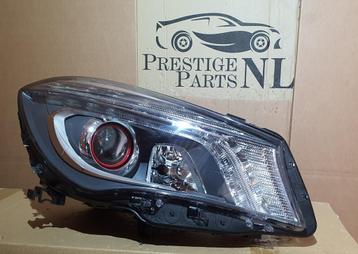Koplamp Mercedes CLA W117 Bi Xenon ILS LED Rood RING Rechts  beschikbaar voor biedingen