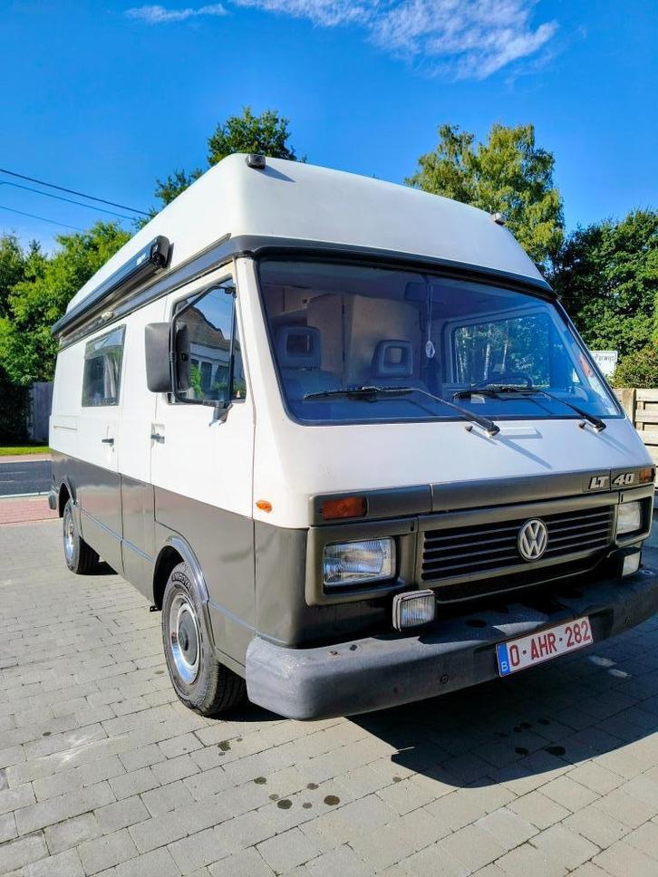 VW LT 28 Camper oldtimer, Caravans en Kamperen, Mobilhomes, Particulier, tot en met 3, Buscamper of Camperbus, Volkswagen, Diesel