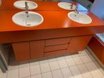 retro badkamermeubel, Huis en Inrichting, Badkamer | Badkamermeubels, Ophalen, 50 tot 75 cm, 150 tot 200 cm, Minder dan 100 cm