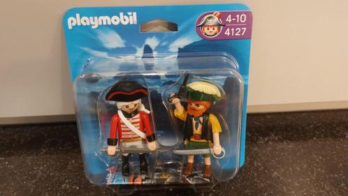 PLAYMOBIL - Duopack piraten - 4127 : NIEUW, Kinderen en Baby's, Speelgoed | Playmobil, Nieuw, Complete set, Ophalen of Verzenden