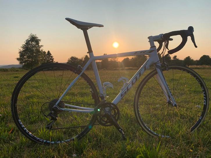 SCOTT CONTESSA, Vélos & Vélomoteurs, Vélos | Vélos de course, Utilisé, 10 à 15 vitesses, Autres dimensions, Carbone, 49 à 53 cm