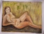 vintage naakt 50er jaren xl canvas, Ophalen, Huis en Inrichting