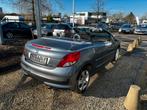 Peugeot 207cc cabrio benzine gekeurd, Auto's, Voorwielaandrijving, Stof, Zwart, Cabriolet