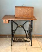 Naaimachine PFAFF hout metaal deco vintage old, Ophalen
