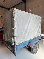 Gesloten aanhangwagen met enkel as – in nette staat, Auto diversen, Aanhangers en Bagagewagens, Ophalen, Gebruikt