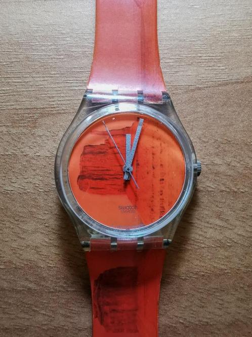 Swatch set = 2 stuks, Handtassen en Accessoires, Horloges | Heren, Gebruikt, Polshorloge, Swatch, Ophalen of Verzenden