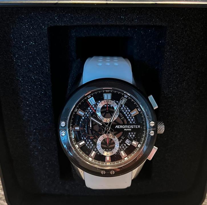 Aeromeister Mundo Sport Chrono sportif - Nouveau, Bijoux, Sacs & Beauté, Montres | Hommes, Neuf, Montre-bracelet, Autres marques