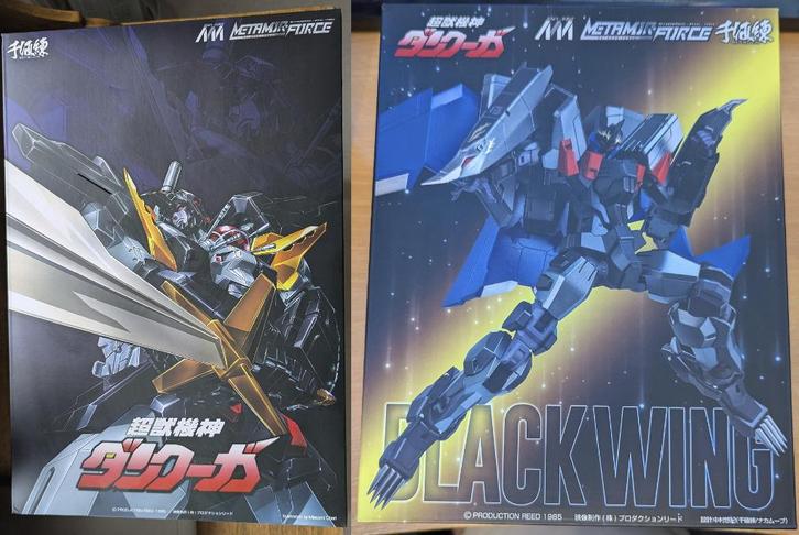 Sentinel Metamorforce Dancouga + Black Wing, Collections, Statues & Figurines, Utilisé, Envoi