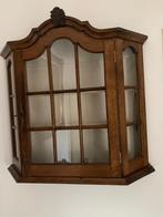 Ancienne vitrine en chêne H 63, L 66 et P 17 cm. € 29,00, Enlèvement