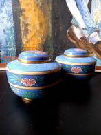 Paire se pots cloisonné, Ophalen of Verzenden
