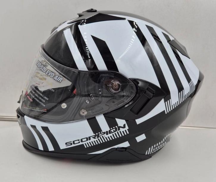 INTEGRAALHELM SCORPION EXO-520 EVO AIR - MAAT L - NIEUWSTAAT, Motoren, Kleding | Motorhelmen, Integraalhelm, L, Nieuw zonder kaartje